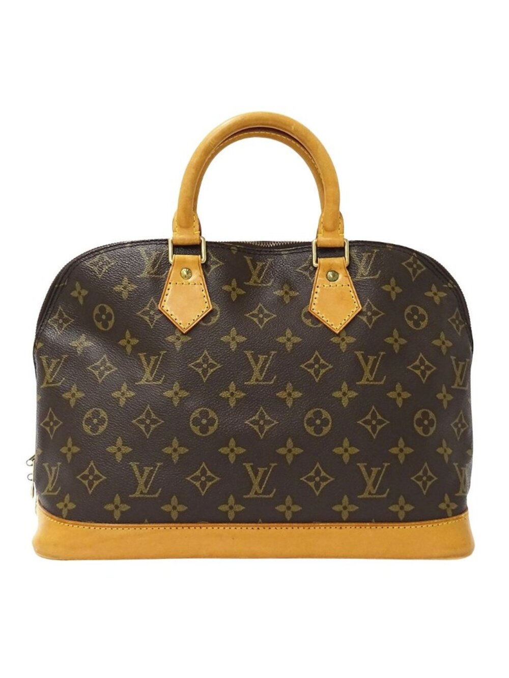 Louis Vuitton Bag Monogram Handbag Alma Brown